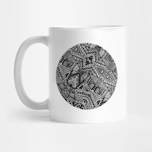 Geometric Jungle circle Mug